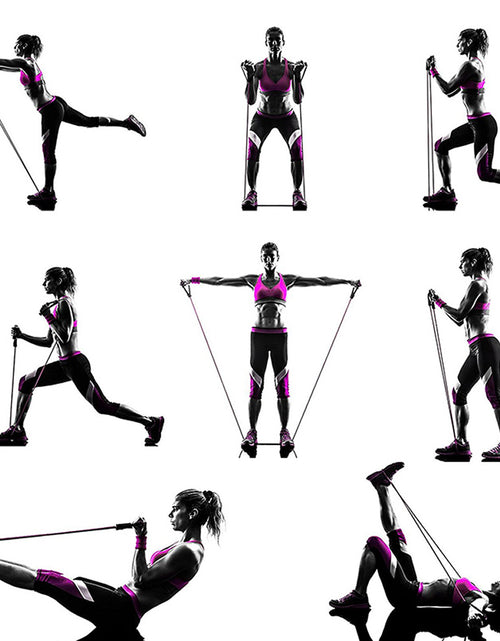 Load image into Gallery viewer, Yoga Pull Rope Elastic Resistance Bands
